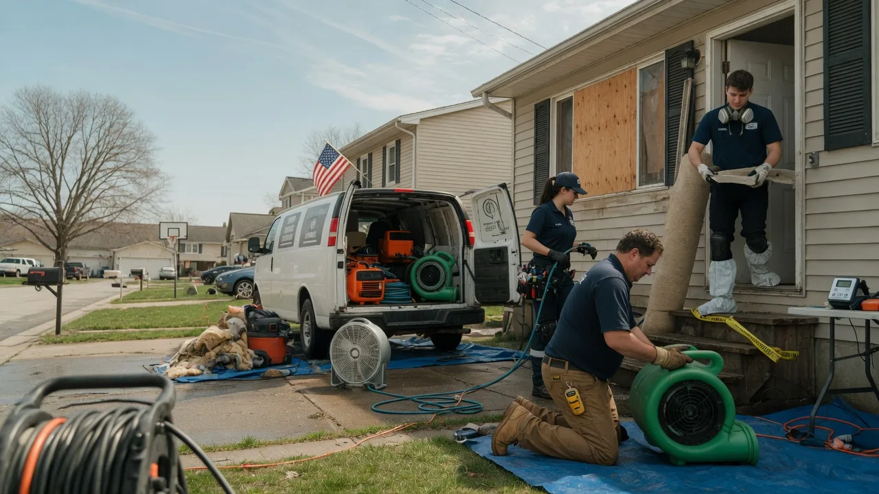 Water Damage Restoration in West Union, WV near me